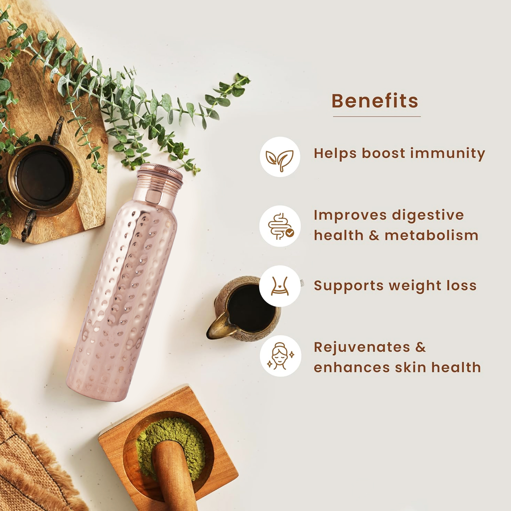 Copper Water Bottles - Manufacturers, Wholesaler & Suppliers